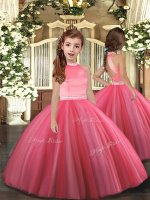 Sleeveless Zipper Floor Length Beading Kids Formal Wear(SKU PAG1160BIZ)