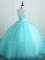 Sleeveless Appliques Lace Up Sweet 16 Dress