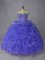 Deluxe Lavender and Purple Sweetheart Neckline Beading Quinceanera Gowns Sleeveless Lace Up