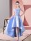 Fantastic Sleeveless Lace Zipper Dama Dress