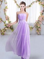 Excellent Lavender Sleeveless Beading Lace Up Damas Dress(SKU BMT0425-9BIZ)