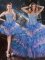 Shining Floor Length Ball Gowns Sleeveless Multi-color Vestidos de Quinceanera Lace Up