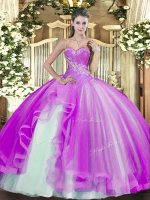 High Class Floor Length Ball Gowns Sleeveless Lilac Ball Gown Prom Dress Lace Up(SKU SJQDDT1399002-3BIZ)