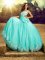 Gorgeous Apple Green Sleeveless Floor Length Beading and Lace and Bowknot Lace Up 15 Quinceanera Dress