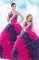 Multi-color Quinceanera Dresses Military Ball and Sweet 16 and Quinceanera with Sequins and Pick Ups Sweetheart Sleeveless Lace Up