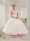 Meridian Idaho/ID The Most Popular White Quinceanera Dress With Beading Strapless Floor-length Taffeta Ball Gown