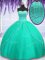 Sleeveless Lace Up Floor Length Beading and Sequins 15 Quinceanera Dress