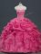 Dynamic Floor Length Ball Gowns Sleeveless Hot Pink Sweet 16 Quinceanera Dress Lace Up