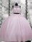 Sleeveless Beading and Appliques Zipper Quinceanera Dresses