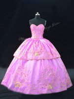 Latest Sleeveless Embroidery Lace Up Quince Ball Gowns(SKU PSSW1108-2BIZ)