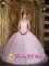 Santa Clara Cuba Baby Pink Pretty Sweetheart Ball Gown Quinceanera Dress With Appliques Decorate