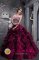Plymouth Devon Leopord and Deaded Decorate Bodice Ruffles Wild Fushsia Quinceanera Dress Custom Made