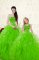 Gorgeous Beading and Ruffles Sweet 16 Dress Lace Up Sleeveless Floor Length