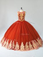 Custom Fit Sleeveless Lace Up Floor Length Appliques Sweet 16 Dresses(SKU PSSW0811-2BIZ)