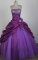 Mexican Classical Ball Gown Strapless Floor-length Quinceanera Dress LZ426011