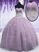 Sleeveless Beading Zipper Sweet 16 Dresses