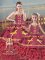 Custom Made Burgundy Ball Gowns Sweetheart Sleeveless Satin and Organza Floor Length Zipper Embroidery and Ruffled Layers Quinceanera Dress