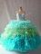Comfortable Floor Length Multi-color Quinceanera Dresses Sweetheart Sleeveless Lace Up