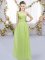 Pretty Sleeveless Hand Made Flower Lace Up Court Dresses for Sweet 16