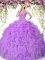 Latest Ball Gowns Quinceanera Gowns Lilac Sweetheart Organza Sleeveless Floor Length Lace Up