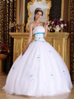 Amana Iowa/IA Hand Made Flowers New Gold Quinceanera Dress Sweetheart Floor-length Strapless Sequin and Tulle Ball Gown