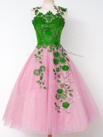 Custom Fit Long Sleeves Appliques Lace Up Vestidos de Damas(SKU SWBD138-11BIZ)
