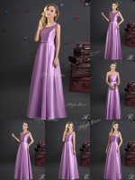 Square Sleeveless Bowknot Zipper Quinceanera Court Dresses