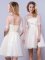 Vintage Scoop Half Sleeves Appliques Lace Up Quinceanera Court Dresses