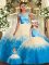 Discount Floor Length Ball Gowns Sleeveless Multi-color Vestidos de Quinceanera Backless