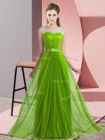 Sleeveless Beading Lace Up Court Dresses for Sweet 16