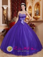 Keski-Pohjanmaa Finland Exquisite Beading Best Purple Quinceanera Dress For Sweetheart Tulle and Tafftea