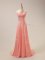 Sleeveless Brush Train Zipper Beading Damas Dress