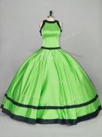 Trendy Sleeveless Ruching Floor Length Ball Gown Prom Dress