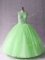 Glittering Tulle Lace Up Sweetheart Sleeveless Asymmetrical 15 Quinceanera Dress Beading