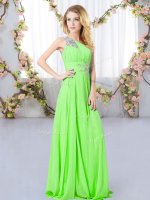 Colorful Dama Dress for Quinceanera Wedding Party with Beading One Shoulder Sleeveless Zipper