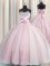 Artistic Spaghetti Straps Sleeveless Beading and Ruching Lace Up Vestidos de Quinceanera