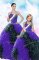 Floor Length Lace Up Sweet 16 Dress Multi-color for Military Ball and Sweet 16 and Quinceanera with Sequins and Pick Ups