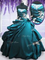Spectacular Sleeveless Appliques and Pick Ups Lace Up Sweet 16 Dress(SKU PSSW029-8BIZ)