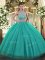 Most Popular Sleeveless Beading Lace Up Sweet 16 Dresses