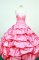Beautiful Ball Gown Sweetheart Floor-length Quinceanera Dresses Appliques Style FA-Z-0216