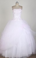 Mexican Romantic Ball Gown Strapless Strapless Floor-length Pink Quinceanera Dress LZ426012