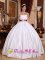 Yarumal colombia White New Beaded Ribbon Elegant Quinceanera Dress