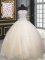 Sleeveless Lace Up Floor Length Beading Vestidos de Quinceanera