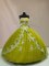 Pretty Olive Green Sleeveless Tulle Lace Up 15th Birthday Dress for Sweet 16 and Quinceanera