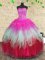 Superior Multi-color Lace Up Sweetheart Beading and Ruffles and Ruffled Layers Vestidos de Quinceanera Tulle Sleeveless