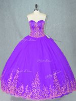 Luxury Purple Sleeveless Beading Floor Length 15 Quinceanera Dress(SKU PSSW1009-3BIZ)