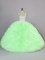 Exceptional Ball Gowns Ball Gown Prom Dress Scoop Organza Sleeveless Floor Length Lace Up