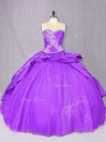 Fabulous Sleeveless Court Train Lace Up Beading Quinceanera Dress(SKU PSSW1030-6BIZ)