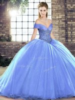 Lavender Off The Shoulder Lace Up Beading Quinceanera Dresses Brush Train Sleeveless(SKU SJQDDT2084002-8BIZ)