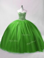 Cheap Floor Length Ball Gowns Sleeveless Green Sweet 16 Dress Lace Up(SKU PSSW1118-8BIZ)